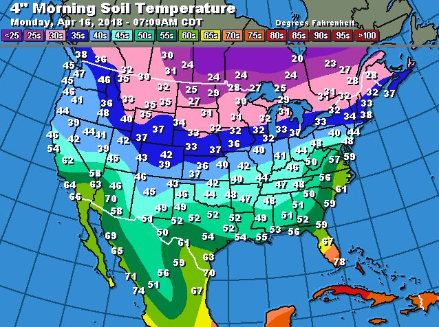soil temps 4-16